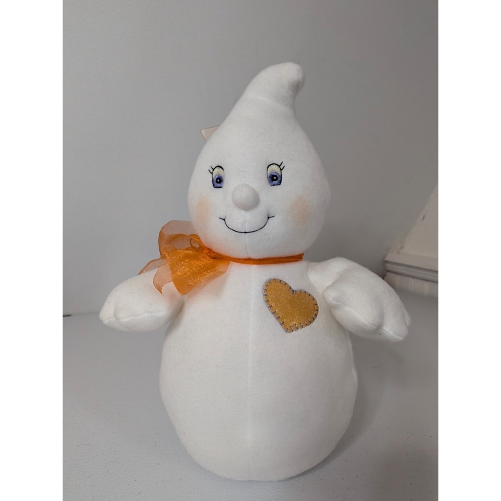 Hallmark's 12" Glimmer the Ghost Plush with Embroidered Heart - Halloween